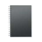 Branded A5 RPET Twin-Wire Notebook in Black