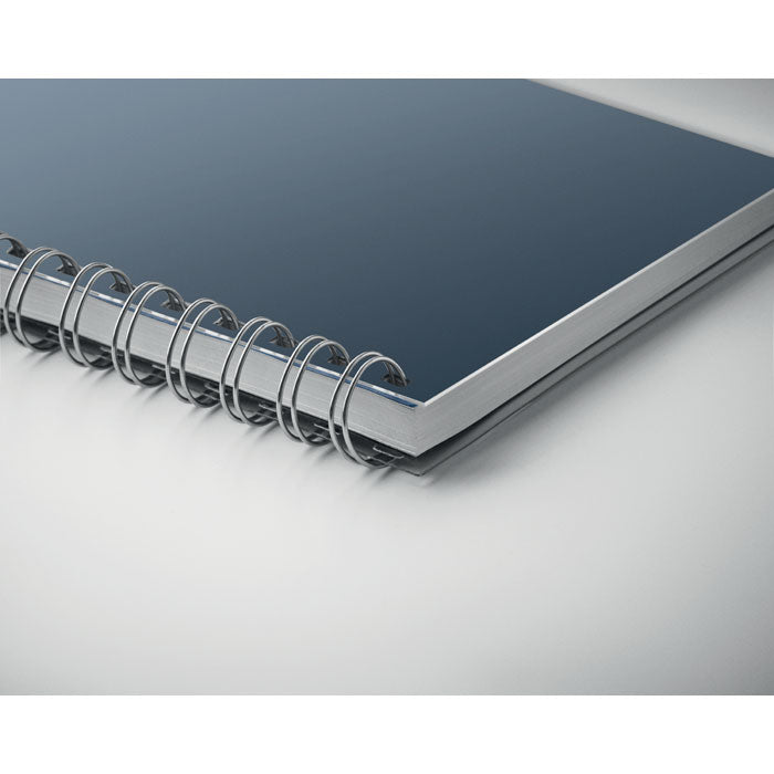 Branded A5 RPET Twin-Wire Notebook without branding