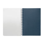 Branded A5 RPET Twin-Wire Notebook without branding