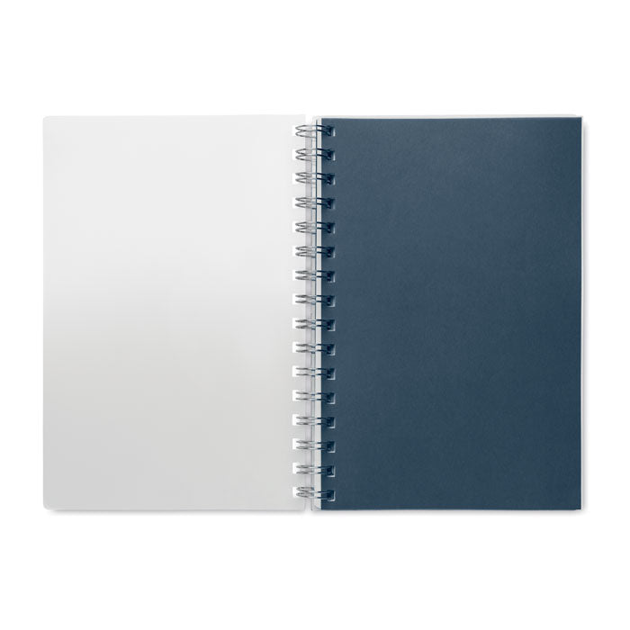 Branded A5 RPET Twin-Wire Notebook without branding