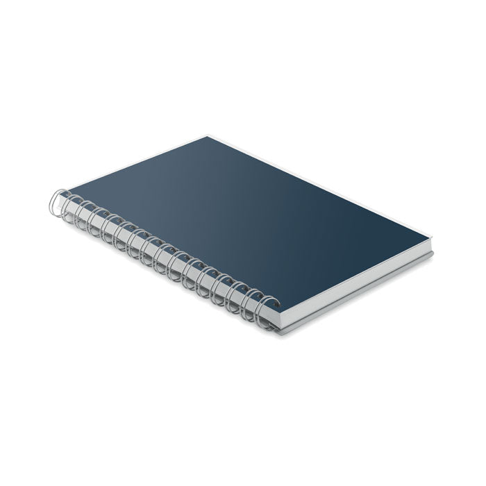 Branded A5 RPET Twin-Wire Notebook without branding