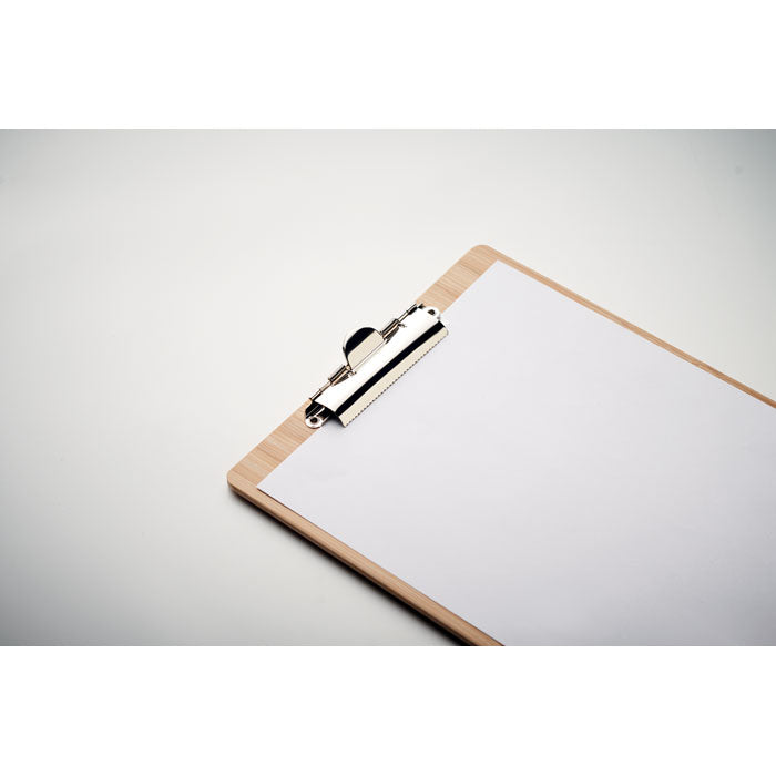 A4 Bamboo Clipboard without branding