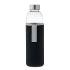 Branded Glass Bottle with Neoprene Pouch - 750ml without branding