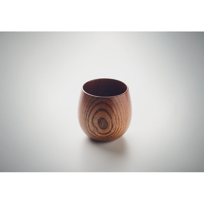Branded Full Oak Wooden Mug without branding