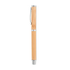 Branded Bamboo Gel Pen without branding