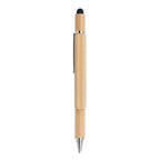 Branded Bamboo Spirit Level Pen without branding