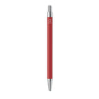 Branded Fine Barrel Recycled Aluminium Pen in Red