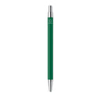 Branded Fine Barrel Recycled Aluminium Pen in Green