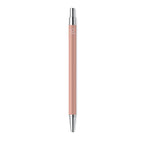Branded Fine Barrel Recycled Aluminium Pen in Red