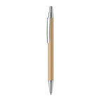Branded Fine Barrel Recycled Aluminium Pen without branding
