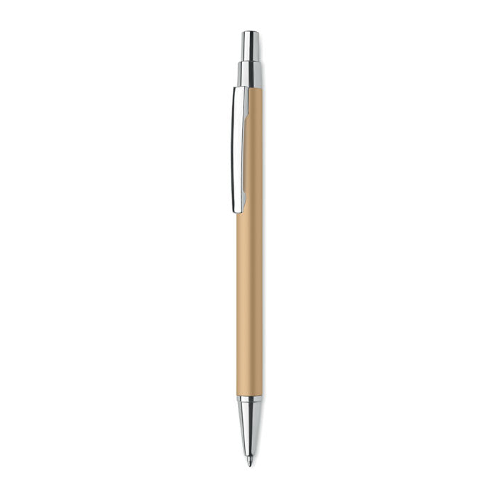 Branded Fine Barrel Recycled Aluminium Pen without branding