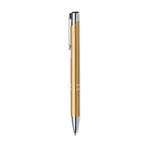 Branded Recycled Aluminium Push Button Pen without branding