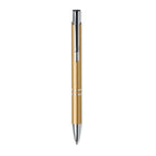 Branded Recycled Aluminium Push Button Pen without branding