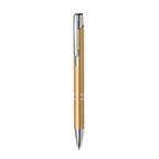 Branded recycled aluminium push button pen