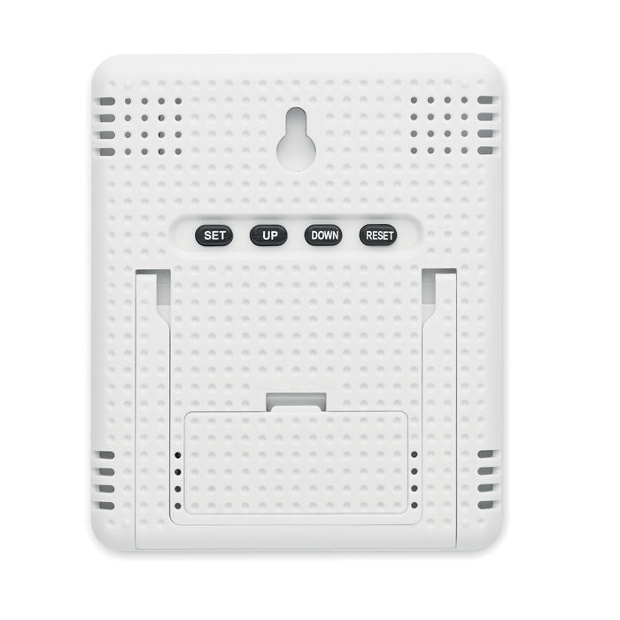 Branded Weather Station with Bamboo Front without branding