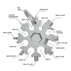 Branded 17 in 1 Snowflake Multi-Tool without branding