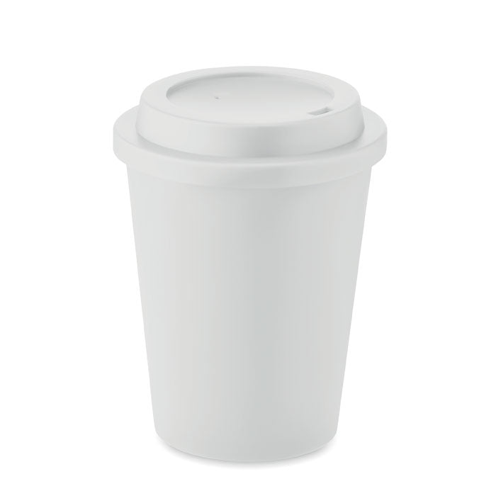 Branded PP tumbler with mouthpiece lid