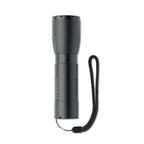 Branded Small Aluminium Zoomable LED Flashlight without branding