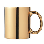 Branded Metallic Gold Mug without branding