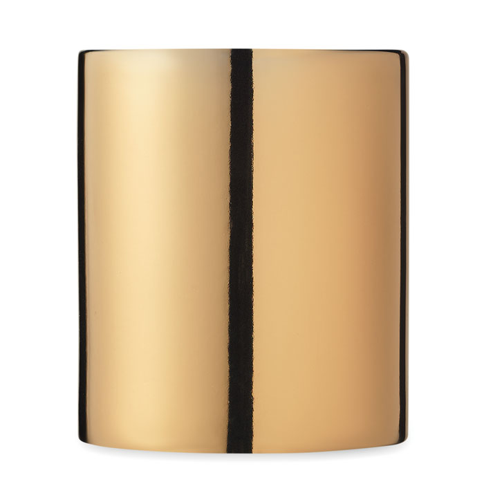 Branded Metallic Gold Mug without branding