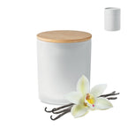 Branded Plant Based Wax Candle in Frosted Jar 120g
