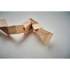Branded Pine Wood Twist Puzzle without branding