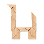 Branded Pine Wood Twist Puzzle without branding