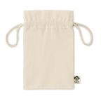 Branded Small Organic Cotton Gift Bag without branding