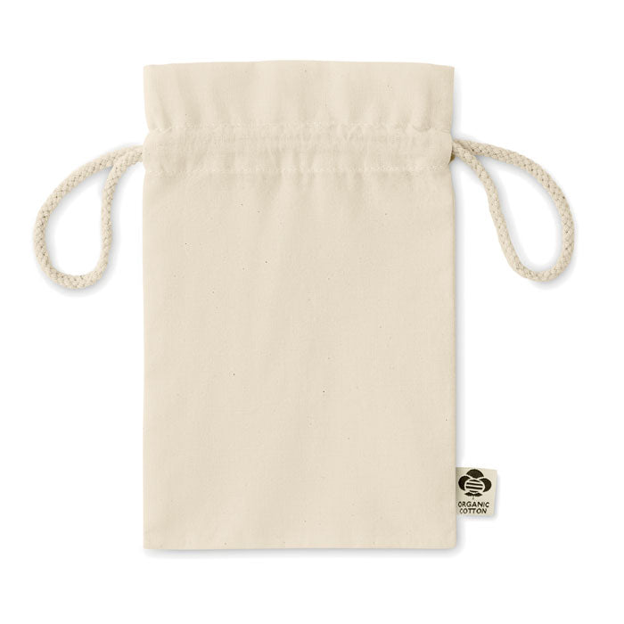 Branded Small Organic Cotton Gift Bag without branding