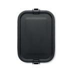 Branded Stainless Steel Lunch Box 750ml with Secure Buckles without branding