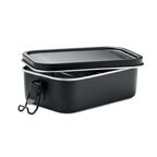 Branded Stainless Steel Lunch Box 750ml with Secure Buckles without branding