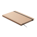 Branded A5 Made in EU Recycled Carton Notebook in Black