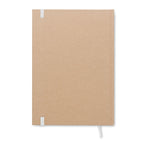 Branded A5 Made in EU Recycled Carton Notebook without branding