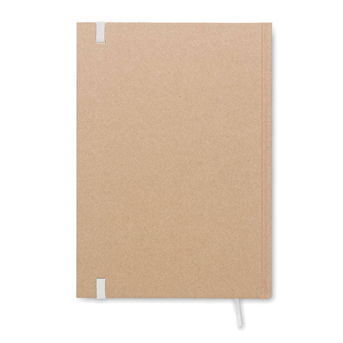 Branded A5 Made in EU Recycled Carton Notebook without branding