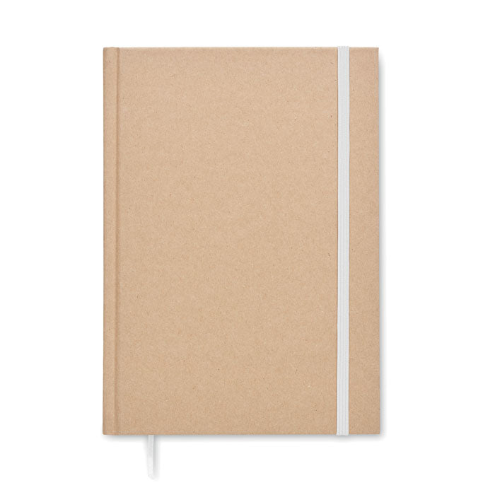 Branded A5 Made in EU Recycled Carton Notebook without branding