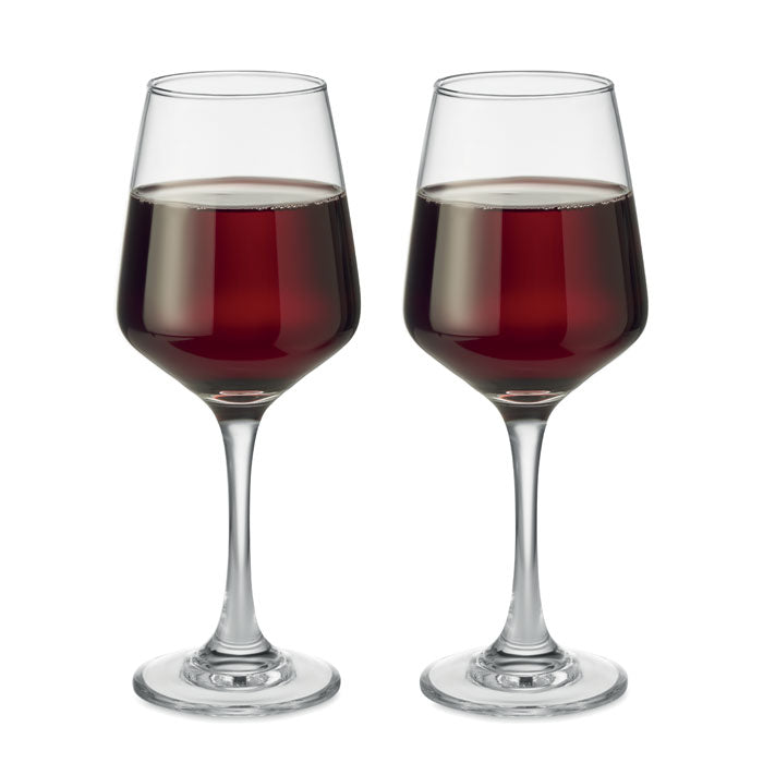 Branded Wine Glass Set without branding