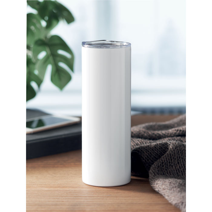Branded Sublimation Tumbler - 590ml in use