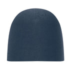 Branded Cotton Beanie in Blue