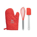 Branded Baking Utensils Set with Oven Glove