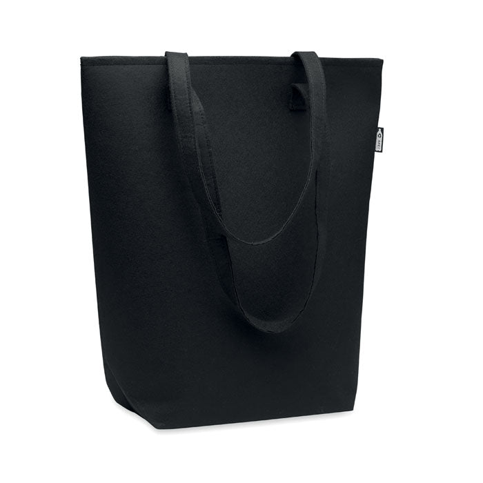 Branded RPET Felt Event/Shopping Bag in Black