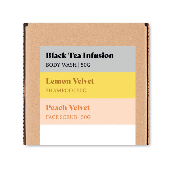 Branded Vegan Travel Set