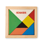 Branded Wooden Tangram Puzzle