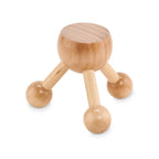 Branded Wooden Hand Held Massager