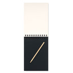 Branded Scratch Paper Notebook with Wooden Pen without branding