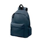 Branded 600D RPET Polyester Backpack 30 x 18 x 40cm in Blue