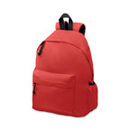 Branded 600D RPET Polyester Backpack 30 x 18 x 40cm in Red