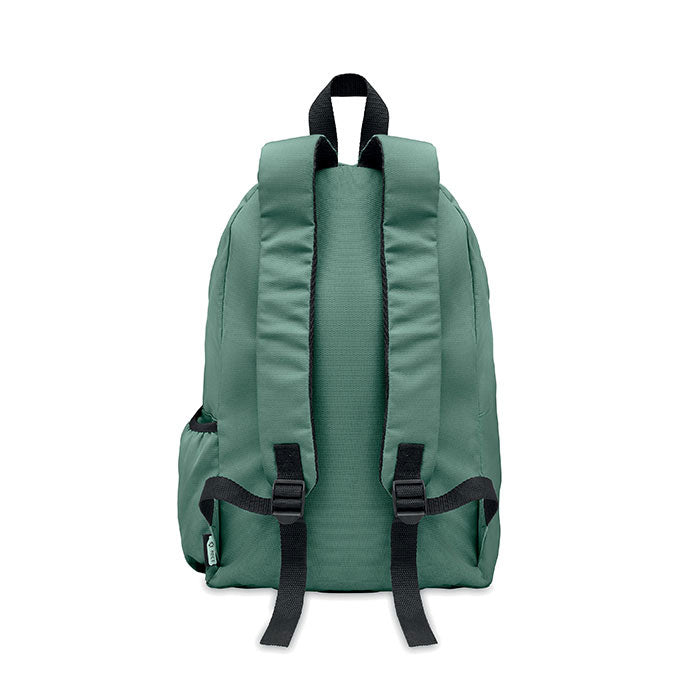 Branded 600D RPET Polyester Backpack 30 x 18 x 40cm without branding
