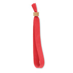 Branded RPET Event Wristband in Red