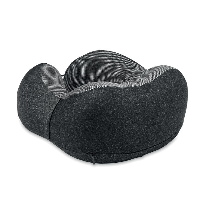 Branded Travel Pillow in RPET without branding