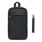 Branded Cross Chest Bag in 600D RPET without branding